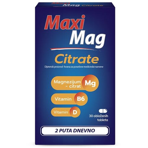 Dr. Theiss Maxi Mag Citrate 30 obloženih tableta Cene