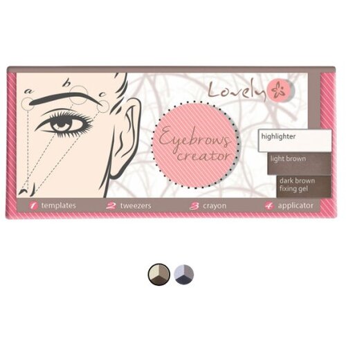 Lovely Makeup Za postizanje savršenih obrva - Eyebrows creator Cene