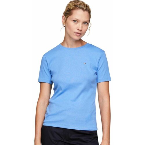 Tommy Hilfiger plava ženska majica  THWW0WW40587-C30 Cene