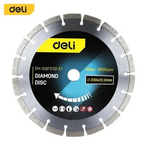 Deli dijamantska segmentna rezna ploča 230mm EDH-SQP230-E1 Cene