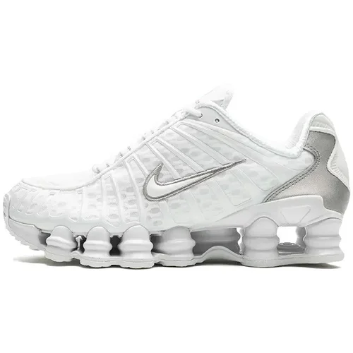 Nike Shox TL White Metallic Silver Max Orange Bijela