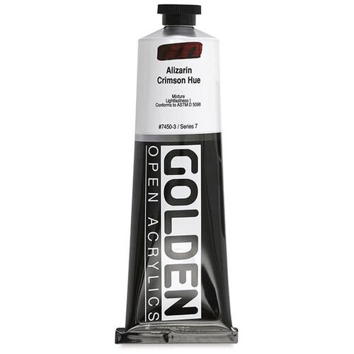  GOLDEN OPEN akrilna boja koja se sporo su&amp;scaron;i 148 ml | 7450 Alizar&amp;iacute;nov&amp;aacute; Karmaz&amp;iacute;nov&amp;aacute; Hue Slike