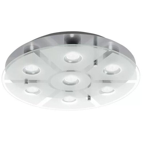 Eglo 75343 -led prigu&scaron;iva stropno svetlo cabo-sd 7xGU10/5W/230V prečnik 46 cm mat. hrom Cene