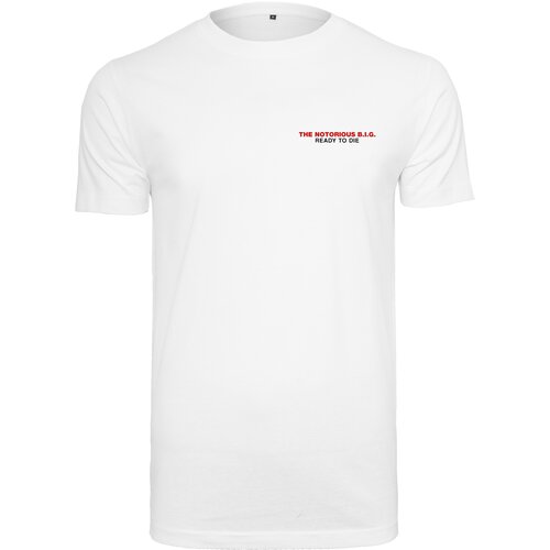 MT Men Notorious Big Ready To Die Tracklist T-Shirt White Slike