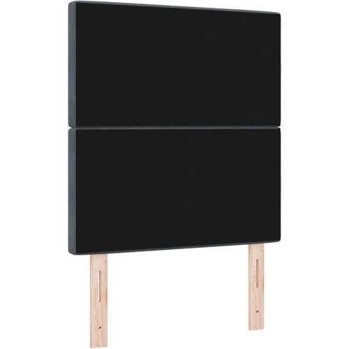 VidaXL vzglavna stran s kristalnimi gumbi in naborki temno siva 80 cm žamet, vzglavna stran s kristalnimi gumbi in naborki temno siva 160 cm žamet Slike