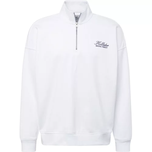 Hollister Sweater majica 'APAC EXCLUSIVE' mornarsko plava / bijela