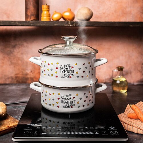 Metalac lonac za kuhanje na pari 2u1 Secret ingredient, 18cm / 3,0l Cijene