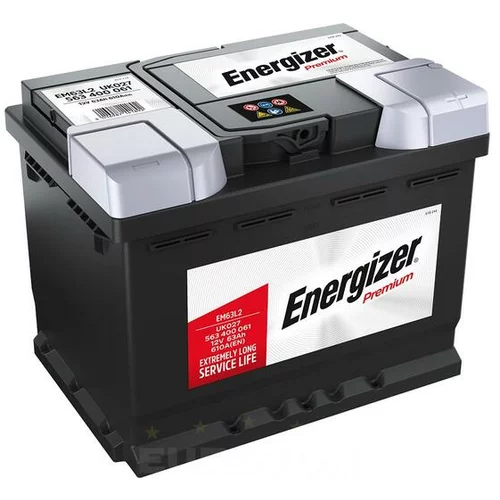 Energizer akumulator Premium, 63AH, D, 610A, 680606, EM63L2
