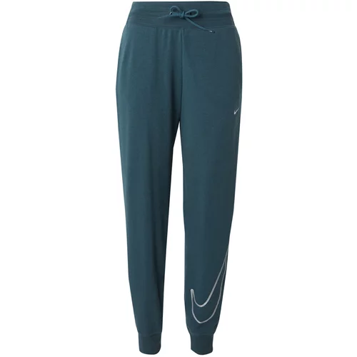 Nike Sportske hlače 'ONE PRO' siva / tamno zelena