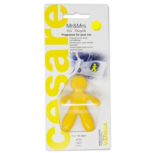 MR&MRS osveživač vazduha za auto cesare yellow vanilla Slike