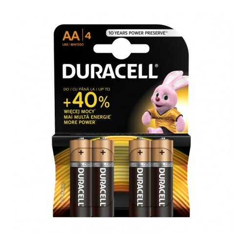 Duracell alkalne baterije AA ( DUR-LR6/BP4 ) Cene