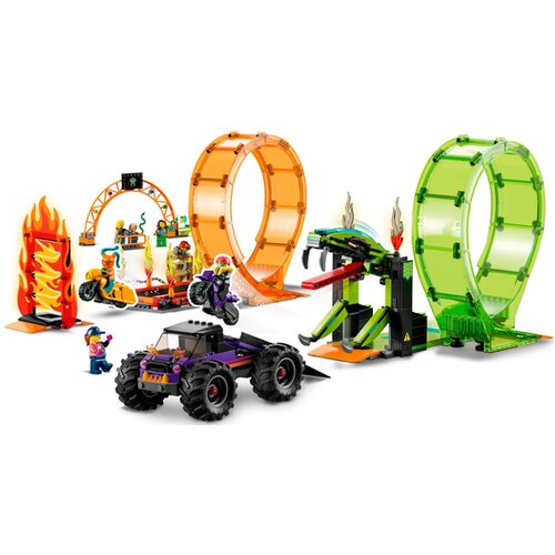 Lego 60339 Arena sa dvostrukom akrobatskom petljom Slike