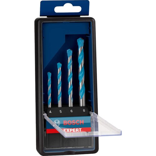 Bosch Komplet EXPERT MultiConstruction CYL-9 burgija 4/5/6/8 mm, 4-delni - 2608900645 Slike