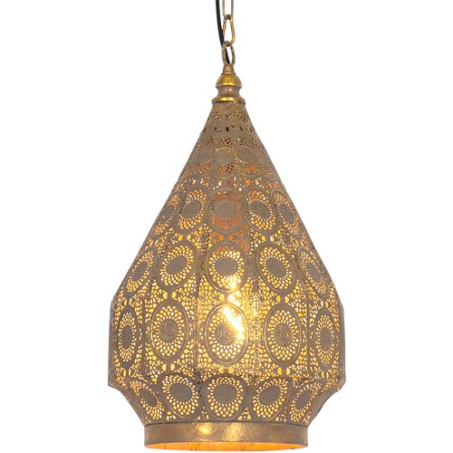 QAZQA Orientalska viseča svetilka zlata 28 cm - Mowgli Cene