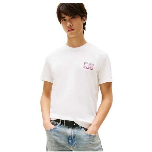 Tommy Hilfiger bela majica za mu&amp;scaron;karce Slike