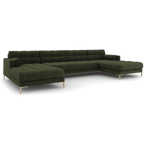 Cosmopolitan Design Zelena kotna sedežna garnitura (v obliki črke &amp;quot;U&amp;quot;) Bali &amp;ndash; Slike