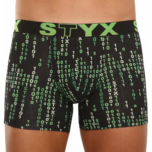 STYX Men's boxers long art sports rubber code (U1152)