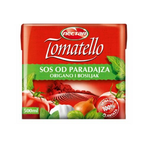 Nectar Tomatello paradajz sok origano i bosiljak 500ml tetrapak Slike