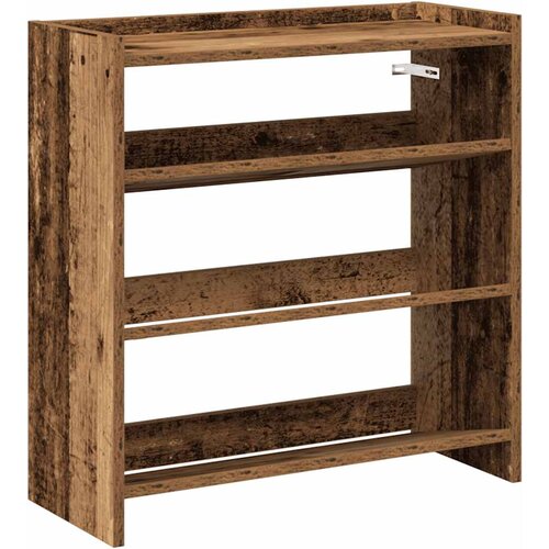 Maison Chic Regal za čevlje - Polica za čevlje starinski les 60x25x62 cm inženirski les, (21777601) Cene