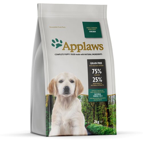 Applaws Puppy piščanec za majhne in srednje velike pasme - 2 kg Cene