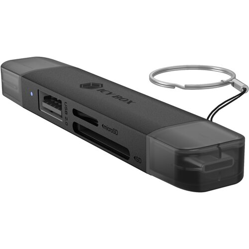 Icybox IB-CR203-CU3 3-in-1 USB 3.2 Gen 1 Card Reader Cijene