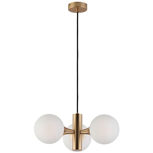  Luster na sajli GLOBE 3xE14/7W/230V zlatni Slike