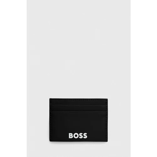 Boss Etui za kartice črna barva