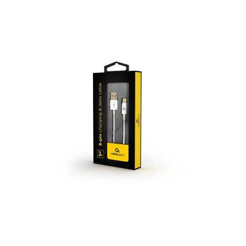  USB 2.0 kabl iPhone 8-pin charging and data cable, 2 m, white CC-USB2P-AMLM-2M-W Cijene
