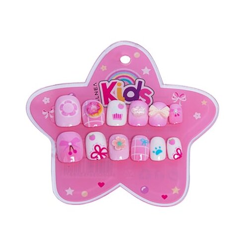 VELNEA KIDS samolepljivi nokti roze krofnica 12kom Cene