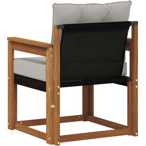  Set vanjskih sofa Čvrsto drvo akacije i Textilene Slike