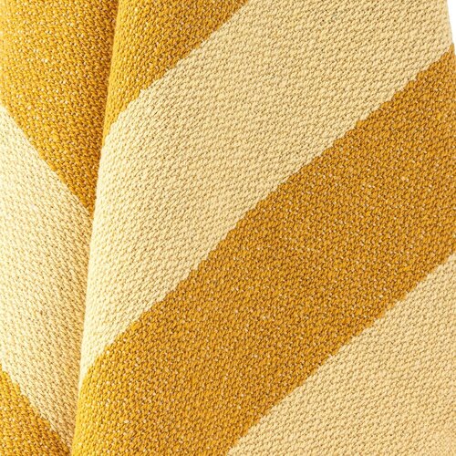 Bloomingville Rumena odeja iz recikliranega bombaža 130x160 cm Frello &amp;ndash; Slike