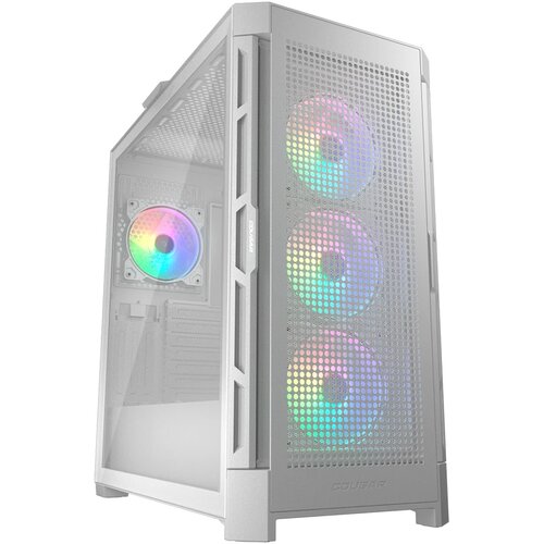 Cougar Duoface Pro RGB Bijelo | PC Kućište | Mid Tower / TG & – Elegantan dizajn, RGB osvjetljenje, odlična protočnost zraka, puna staklena bočna ploča Cijene