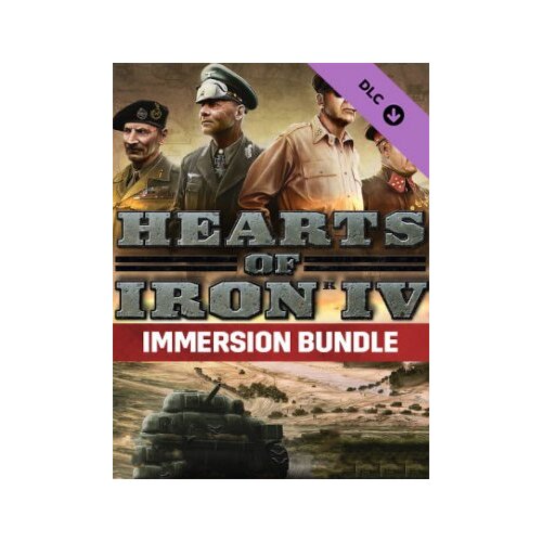 Steam hearts of iron iv: immersion bundle (dlc) key europe Slike