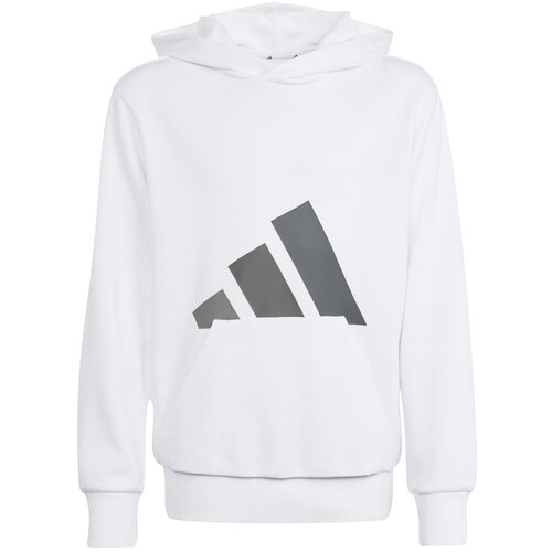 Adidas Duks za dečake sa kapuljačom J Bl Ft Hd 280 KD8457, Beli Cene
