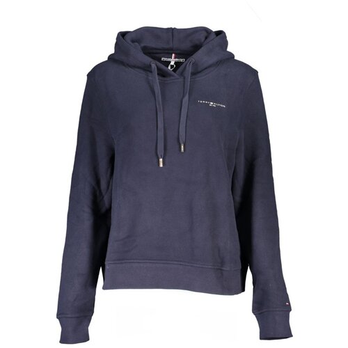 Tommy Hilfiger WOMEN'S BLUE ZIPLESS SWEATSHIRT Cene