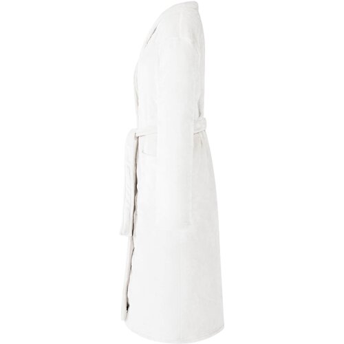  Bade mantil bez kapuljače Bijelo xl Flanel Slike