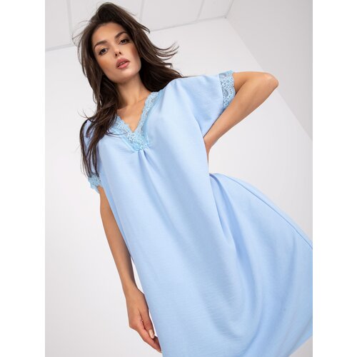 Italy Moda Dress-DHJ-SK-0123.60P-Light Blue Cene
