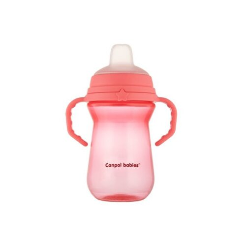 Canpol babies solja 250ml sa silikonskim kljunom (56/615) - pink ( 56/615_pin ) Cene