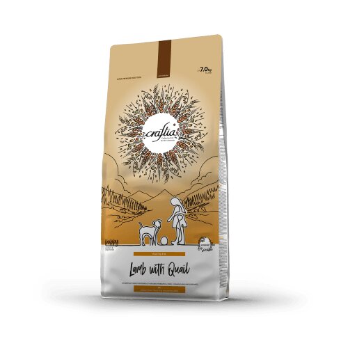 Craftia natura lamb with quail puppy medium & large breed - 7 kg Cene