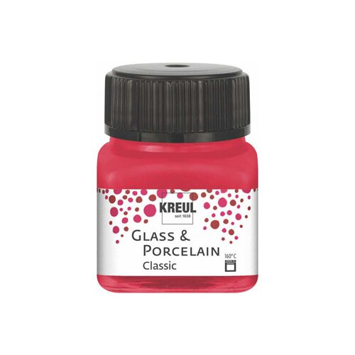 Kreul boja za porcelan hobby line porcelain brillant 160° c | carmine red Cene