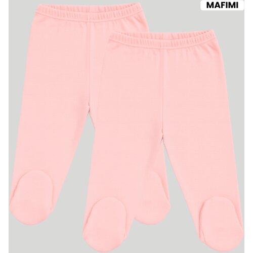 Mafimi Pamučne Pantalonice sa stopicom set od 2 - puder Cene