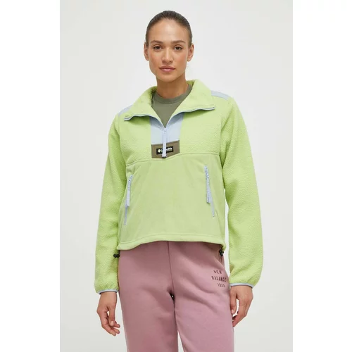 Columbia Flis pulover Riptide zelena barva, 2074551