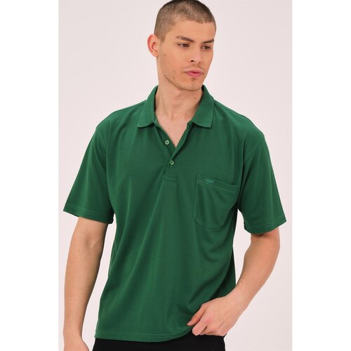 Dewberry T0063 MEN'S T-SHIRT-GREEN Slike