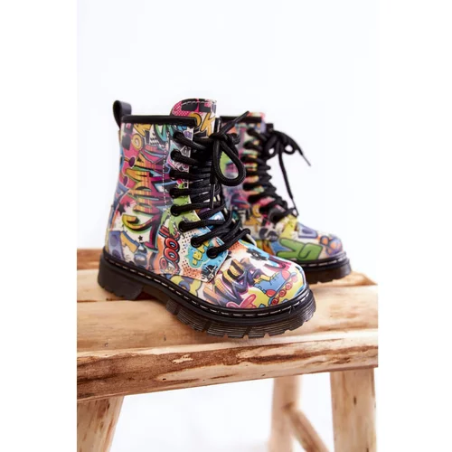 Kesi Children's Warm Boots Print Multicolored Dexi