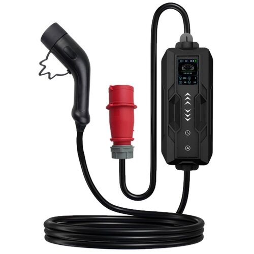  Immax - Punjačka stanica za električne automobile (EV) 16 A / 380 V + utikač 230 V, 5 m + futrola Slike
