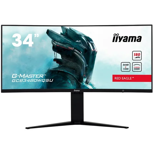 Iiyama Monitor LED GCB3480WQSU-B1 G-MASTER 34”