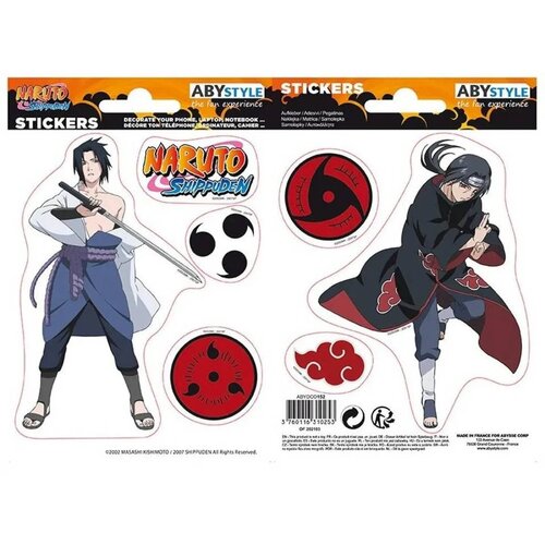 Abystyle Nalepnice - Naruto Shippuden -Sasuke & Itachi Cene