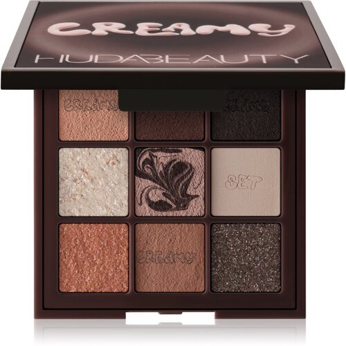 Huda Beauty Creamy Obsessions Eyeshadow Palette paleta senčil za oči odtenek 8.22 g Slike