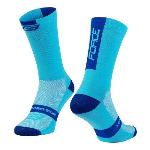 Force čarape long pro slim, plave l-xl/42-46 ( 90090545 ) Slike