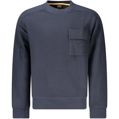 Boss HUGO MEN&amp;amp;#39;S ZIP-UP SWEATSHIRT BLUE Slike
